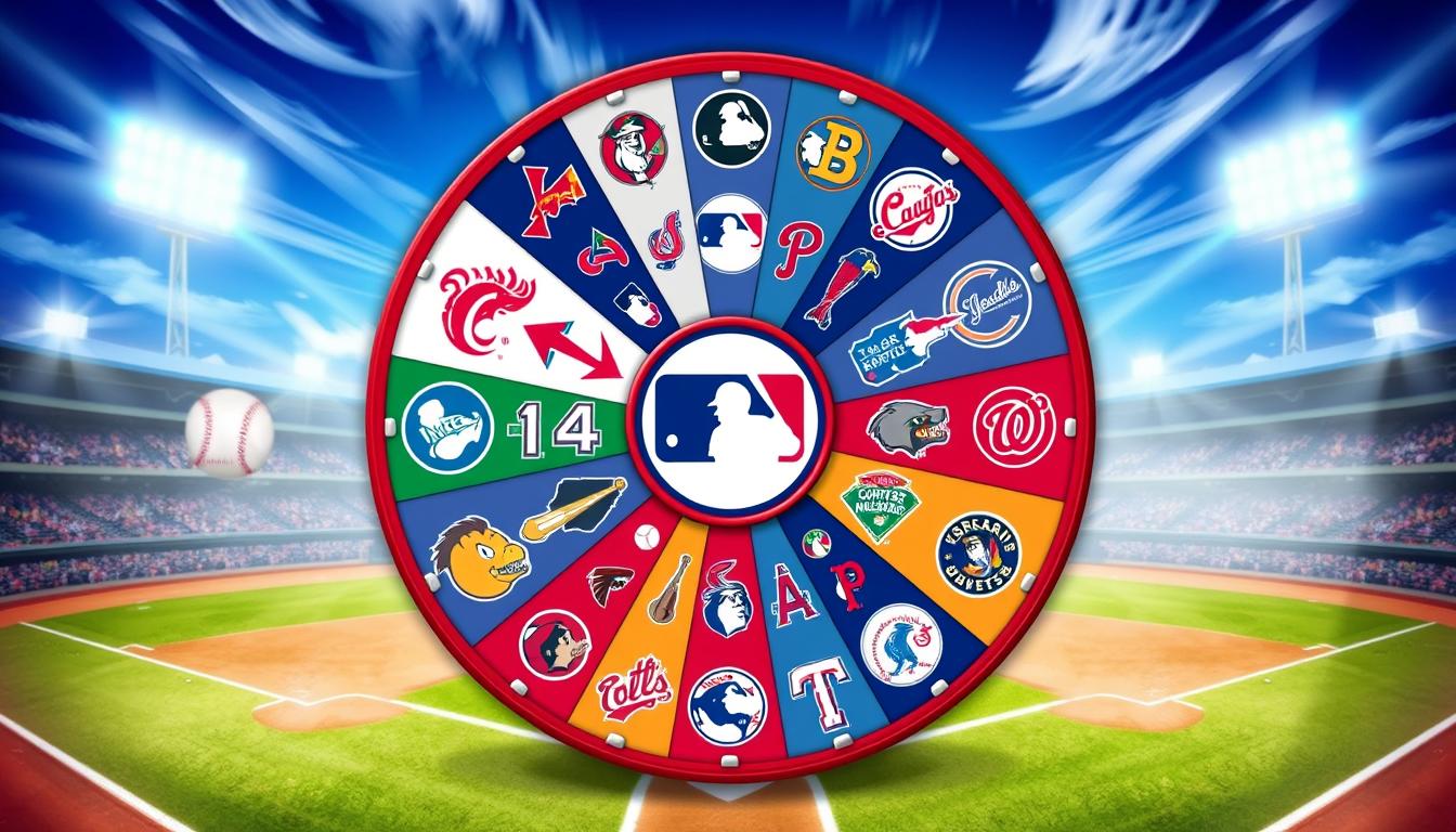 MLB Team Wheel