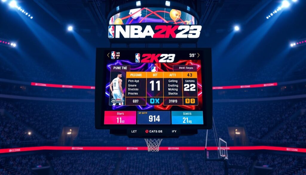 NBA 2K23 Scoreboard Mod